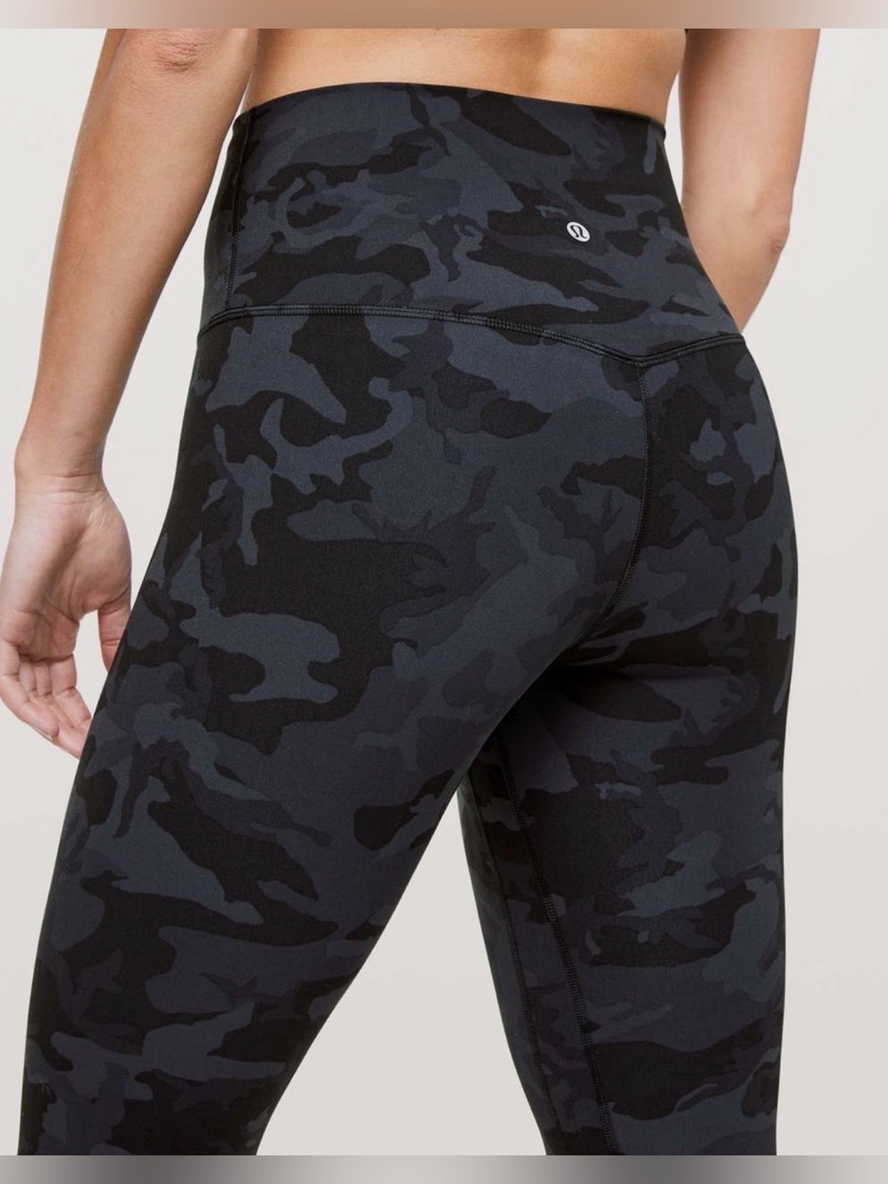 NWOT Lululemon Align Pant II *27” Incognito Camo Multi Grey